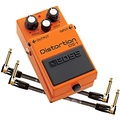 BOSS DS-1 Distortion Effects Pedal and Two 6 Jumper Cable Promo Pack