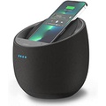 Belkin SOUNDFORM Elite Hi-Fi Smart Speaker + Wireless Charger (Alexa Voice-Controlled Bluetooth Speaker) Sound Technology By Devialet, Fast Wireless Charging for iPhone, Samsung Ga