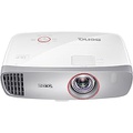 BenQ HT2150ST 1080P Short Throw Projector 2200 Lumens 96% Rec.709 for Accurate Colors Low Input Lag Ideal for Gaming Stream Netflix & Prime Video,White