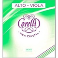 Corelli Crystal Viola String Set 15.5 to 16.5 inch Set Medium Loop End