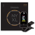 DAddario NYXL1046 Light 3-Pack Electric Guitar Strings and Equinox Headstock Tuner