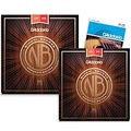 DAddario NB1356 Nickel Bronze Medium Acoustic Strings 2-Pack with EJ16 Phosphor Bronze Light Single-Pack