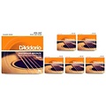 DAddario EJ15 Phosphor Bronze Extra Light Acoustic Strings 6 Pack