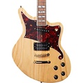 DAngelico Deluxe Series Bedford Swamp Ash Electric Guitar with Seymour Duncan Pickups and Stopbar Tailpiece Natural Swamp Ash