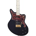 DAngelico Deluxe Series Bedford Electric Guitar with Tremolo Tailpiece Black