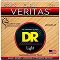 DR Strings Veritas - Perfect Pitch with Dragon Core Technology Light Acoustic Strings (12-54) 3-PACK