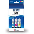 EPSON T522 EcoTank Ink Ultra-high Capacity Bottle Color Combo Pack (T522520-S) for select Epson EcoTank Printers Color Multi-Pack