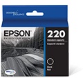 Epson T220120 DURABrite Ultra Black Standard Capacity -Cartridge -Ink (WF-2760, WF-2750, WF-2660, WF-2650, WF-2630, XP-424, XP-420, XP-320)