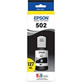 EPSON T502 EcoTank Ink Ultra-high Capacity Bottle Black (T502120-S) for select Epson EcoTank Printers