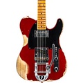 Fender Custom Shop 50s Vibra Telecaster Limited-Edition Heavy Relic Electric Guitar Aztec Gold