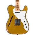 Fender Custom Shop 60s Custom Telecaster Thinline Relic Limited-Edition Electric Guitar Chartreuse Sparkle