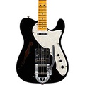 Fender Custom Shop 68 Telecaster Thinline Journeyman Relic Electric Guitar Aged Black