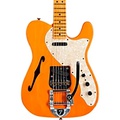 Fender Custom Shop 68 Telecaster Thinline Journeyman Relic Vintage Kalamazoo Mahogany Electric Guitar Aged Natural
