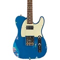 Fender Custom Shop Limited-Edition 60s H/S Relic Telecaster Electric Guitar Aged Lake Placid Blue over Blue Flower