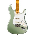 Fender Custom Shop Postmodern Stratocaster Journeyman Relic With Closet Classic Hardware Maple Fingerboard Electric Guitar Faded Aged Sage Green Metallic