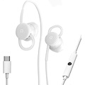 Google Pixel USB-C Earbuds Wired Headset for Pixel Phones - White