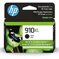 HP 910XL Black High-yield Ink Cartridge Works with HP OfficeJet 8010, 8020 Series, HP OfficeJet Pro 8020, 8030 Series Eligible for Instant Ink 3YL65AN