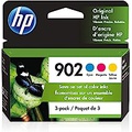 HP 902 Cyan, Magenta, Yellow Ink Cartridges (3-pack) Works with HP OfficeJet 6950, 6960 Series, HP OfficeJet Pro 6960, 6970 Series Eligible for Instant Ink T0A38AN