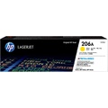 HP 206A Yellow Toner Cartridge Works with HP Color LaserJet Pro M255, HP Color LaserJet Pro MFP M282, M283 Series W2112A