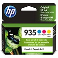 HP 935 Cyan, Magenta, Yellow Ink Cartridges (3-pack) Works with HP OfficeJet 6810; OfficeJet Pro 6230, 6830 Series N9H65FN