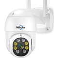 Hiseeu 2K 3MP PTZ Security Camera Outdoor,WiFi Camera, Auto Tracking&Light Alarm Floodlight & Color Night Vision,360° View,Two-Way Audio, Motion Detection,Compatible Wireless Camer