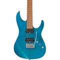 Ibanez MM1 Martin Miller Signature Electric Guitar Transparent Aqua Blue