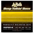 La Bella Deep Talkin Bass Golden Alloy Flat Wound 5-String Bass Strings