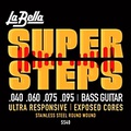 La Bella Super Steps Stainless Steel Exposed Cores Bass Strings Extra Light (40 - 95)