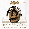 LaBella 7GPN Nashville Tuning Acoustic Guitar Strings 10 - 27