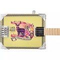 Lace Deer Crossing Acoustic-Electric Cigar Box Guitar 4 string