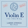 Larsen Strings Original Gold Violin E String 4/4 Size Gold Plated, Medium Gauge, Ball End