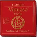 Larsen Strings Virtuoso Viola String Set 15 to 16-1/2 in., Medium Multiple Wound, Ball End