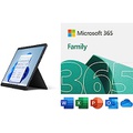 Microsoft Surface Pro 8-13 Touchscreen - Intel Evo Platform Core i7-16GB Memory - 256GB SSD - Graphite (Latest Model) 365 Family 15-Month Subscription PC/Mac Download