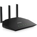 NETGEAR 4 Stream WiFi 6 Router (R6700AXS) ? with 1 Year Armor Cybersecurity Subscription AX1800 Wireless Speed (Up to 1.8 Gbps) Coverage up to 1,500 sq. ft., 20+ devices, AX WiFi
