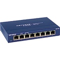 NETGEAR 8 Port Gigabit Ethernet Unmanaged Switch (GS108) Desktop or Wall Mount, and Limited Lifetime Protection