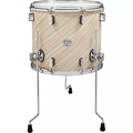 PDP by DW Concept Maple Floor Tom with Chrome Hardware 16 x 14 in. Twisted Ivory