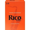 Rico Baritone Saxophone Reeds, Box of 10 Strength 2