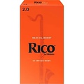 Rico Bass Clarinet Reeds, Box of 25 Strength 2.5