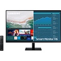 SAMSUNG M5 Series 32-Inch FHD 1080p Smart Monitor & Streaming TV (Tuner-Free), Netflix, HBO, Prime Video, & More, Apple Airplay, Bluetooth, Built-in Speakers, Remote Included (LS32