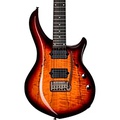 Sterling by Music Man Majesty with DiMarzio Pickups Electric Guitar Blood Orange Burst