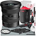 Tokina ATX-i 11-16mm f/2.8 CF Lens for Nikon F + Professional Camera Shoulder Strap, Medium Pouch Bag for DSLR Camera Lens, Table Top/Hand Grip Tripod, UV Filter & Deluxe Cleaning