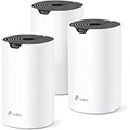 TP Link Deco Mesh WiFi System (Deco S4) ? Up to 5,500 Sq.ft. Coverage, Replaces WiFi Router and Extender, Gigabit Ports, Works with Alexa, 3 pack