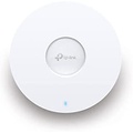 TP-Link EAP610 Omada Business WiFi 6 AX1800 Wireless Gigabit Access Point Support Mesh, OFDMA, Seamless Roaming & MU-MIMO SDN Integrated Cloud Access & Omada App PoE+ Powered White