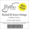 The String Centre Recital II Bass String Set 3/4 Size set