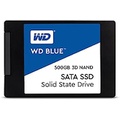 Western Digital 500GB WD Blue 3D NAND Internal PC SSD - SATA III 6 Gb/s, 2.5/7mm, Up to 560 MB/s - WDS500G2B0A & Corsair SSD Mounting Bracket Kit 2.5 to 3.5 Drive Bay(Cssd-Brkt1),