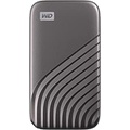 Western Digital WD 4TB My Passport SSD External Portable Solid State Drive, Grey, Up to 1,050 MB/s, USB 3.2 Gen-2 and USB-C Compatible (USB-A for older systems) ? WDBAGF0040BGY-WESN