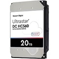 Western Digital WD Ultrastar DC HC560 WUH722020ALE6L4 20 TB Hard Drive - 3.5 Internal - SATA [SATA/600] - Conventional Magnetic Recording [CMR] Method