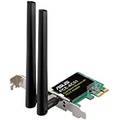 ASUS AC750 Dual Band PCIe WiFi Adapter (PCE-AC51) - Compatible with PCIe x1/x16 slot, Detachable Antennas for Flexible Placement, Easy Setup, Supports Window Windows 10/8.1/7, Linu