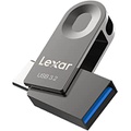 Lexar 128GB USB 3.2 Gen 1 Flash Drive, USB A & USB C/Type C Dual Drive OTG, USB Stick up to 100MB/s Read, Thumb Drive, Jump Drive for USB3.0/2.0, Memory Stick for Smartphone/Tablet