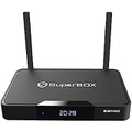 Generic4 2022 Newest SuperBOX S3 Pro with New Voice Activated Remote and Powerful 2GB RAM+32GB, Black